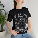 'Long Live Lucyfur' Black Unisex Cotton T-Shirt