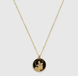 14k Gold Plated and Enamel Zodiac Necklaces