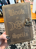 Book of Spells - Blank Leather Grimoire