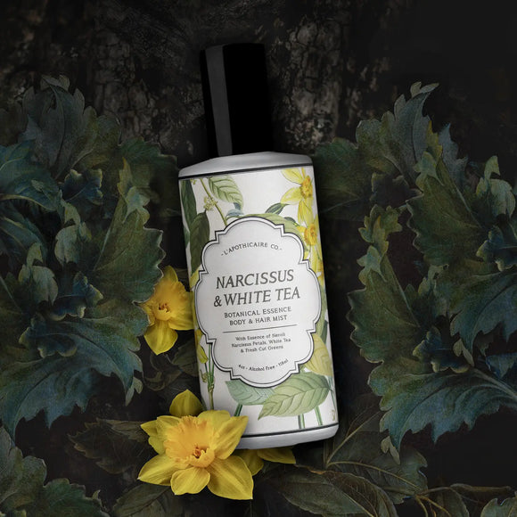 L’apothicaire Botanical Essense Body & Hair Mist - Narcissus & White Tea