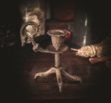 Cast Iron Clawfoot Candleholder - Chicken Foot - Voodoo - Hoodoo - Baba Yaga