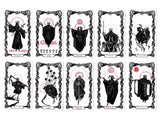 Flux Arcana Tarot Deck - Dark Art - Skulls - Gothic - 78 Card Deck