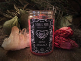 Thorn & Moon Love Magick Candle - Fixed Spell Candle