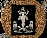 Thorn & Moon Goddess Canvas Patch - Lilith - Ancient Demon Goddess