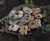 Witch Stone - Hag Stone - Adder Stone - Fairy Stone - Serpent's Egg - Holy Stone - Beach Stone - Magickal
