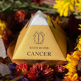Zodiac Bath Bomb - All Natural, Essential Oils, Crystal Infused