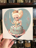 Eat Your Heart Out - Spooky Valentine / Valloween - Holiday Greeting Card