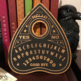 Wooden Engraved Planchette / Altar Tile / Seance Decor