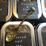 Witch’s Mini Herb / Tea Spoon with Crystal Detail