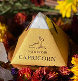 Zodiac Bath Bomb - All Natural, Essential Oils, Crystal Infused