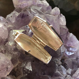 Coffin Locket Pendant - Sterling Silver - Poison