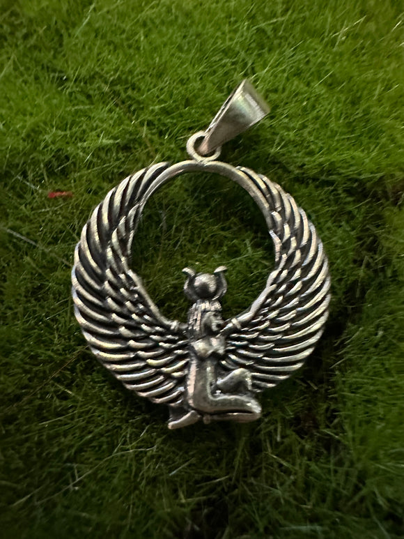 Sterling Silver Isis Pendant