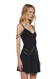 Steel Echoes Chain Dress