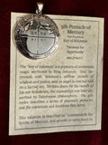 Pentacles of Solomon Pendant - From the Grimoire Key of Solomon - Talisman