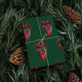 Krampus Gift Wrapping Paper