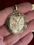 Pentacles of Solomon Pendant - From the Grimoire Key of Solomon - Talisman