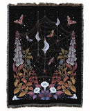The Witches’ Garden Woven Throw Blanket