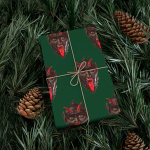 Krampus Gift Wrapping Paper