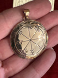 Pentacles of Solomon Pendant - From the Grimoire Key of Solomon - Talisman