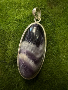 Dream Amethyst Sterling Silver Pendant