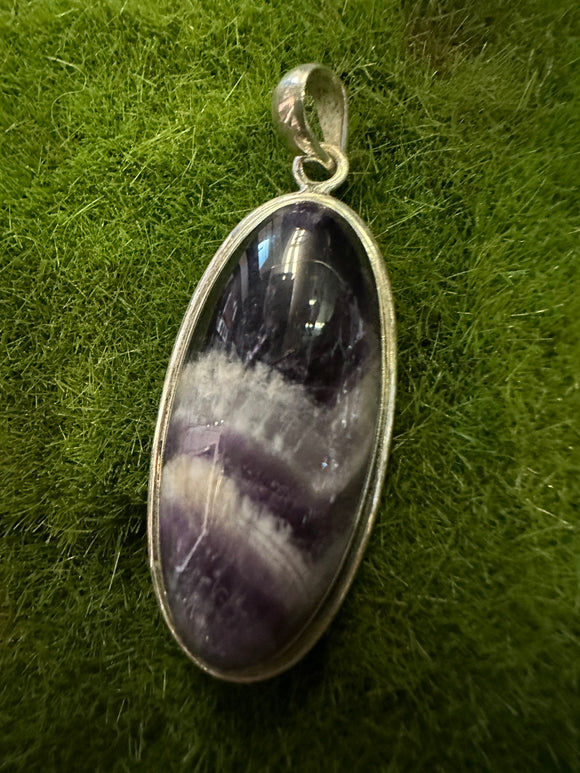 Dream Amethyst Sterling Silver Pendant