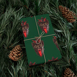 Krampus Gift Wrapping Paper