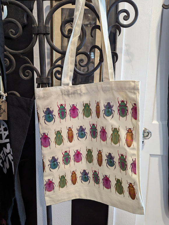 Beetle Canvas Tote Bag