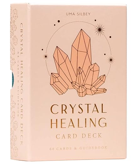 Crystal Healing Card Deck by Uma Silbey