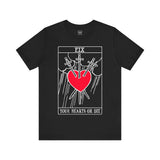 Fix Your Hearts Or Die - Unisex T-Shirt - Three of Swords Tarot - Trans Ally - LGBTQ Rights  - David Lynch / Twin Peaks