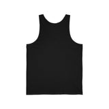 ‘Witches Against Fascism' Black Unisex Jersey Tank Top