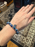 Evil Eye Bracelet - plastic beads