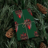 Krampus Gift Wrapping Paper