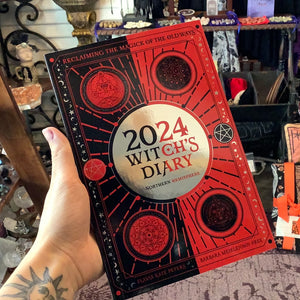 2024 Witch’s Diary Northern Hemisphere by Flavia Kate Peters and Barbara Melklejohn-Free