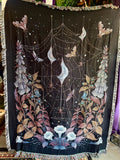 The Witches’ Garden Woven Throw Blanket
