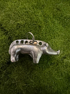 Moccus Celtic Boar Pewter Pendant