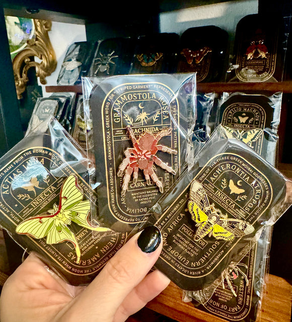 Insect / Entomology Enamel Pins