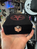 Baphomet Velvet Box - Tarot Deck / Altar Box