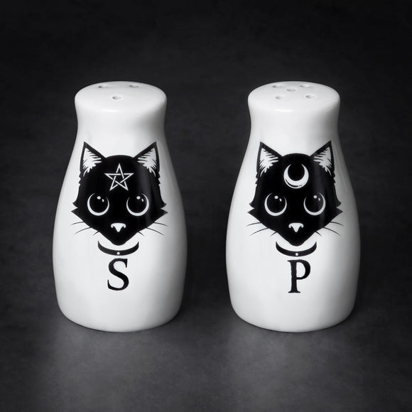 Black Cats: Salt And Pepper Shaker Set