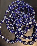 Evil Eye Bracelet - glass beads