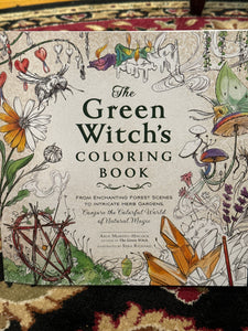 The Green Witch’s Coloring Book by Arin Murphy-Hiscock