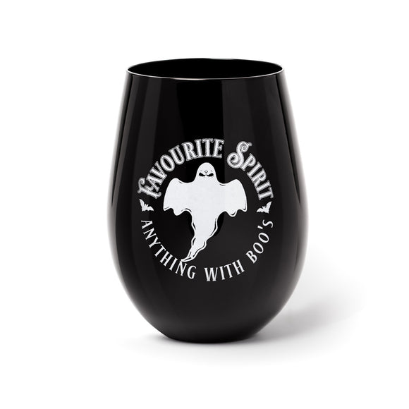 Favorite Spirit Stemless Wine Glass