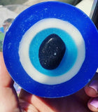 Evil Eye Soap - Fancy Glycerin Soap - 4 oz Bar - Remove Negativity