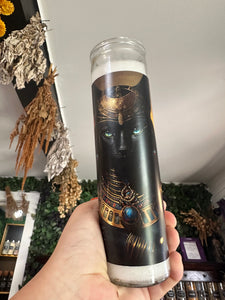 Bast Devotional Candle