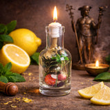Logos Greek & Goddess Oil Lamp Candle