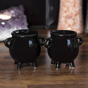 Cauldron Salt And Pepper Shaker Set