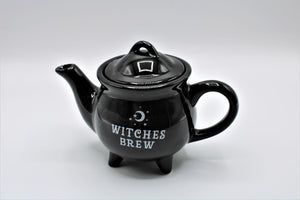 Witch’s Brew Ceramic Cauldron Teapot