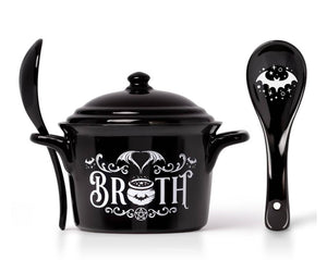 Bat Broth Bowl and Spoon Set
