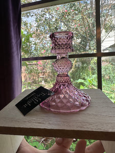 BELLA PILLAR HOLDER - LAVENDER -TWILIGHT COLLECTION