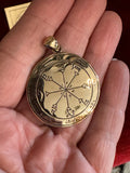 Pentacles of Solomon Pendant - From the Grimoire Key of Solomon - Talisman