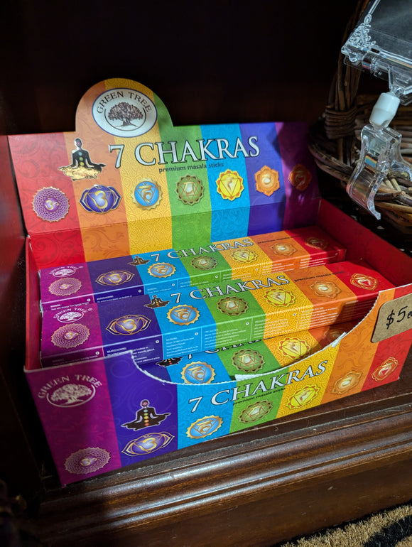 7 Chakras Incense sticks